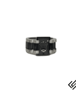Silver Rolex Stainless Steel Ring