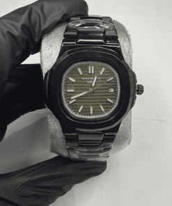 patek phillippe olive green dial watch
