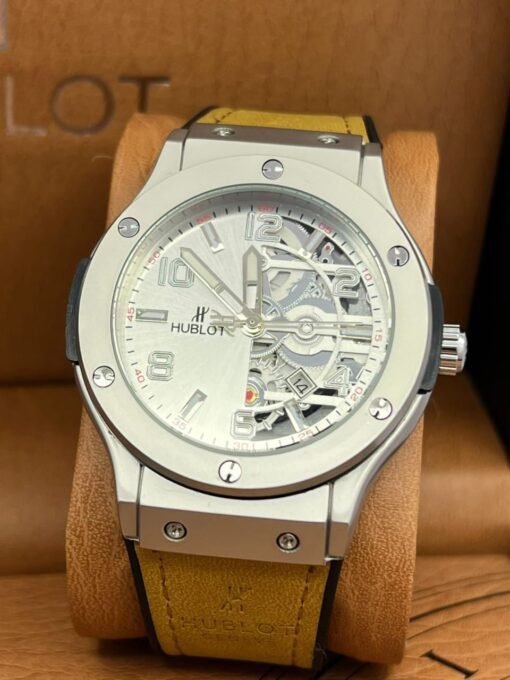 hublot skeleton design watch